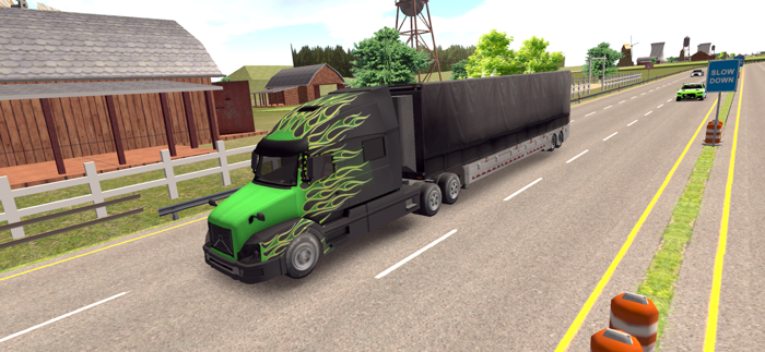 Euro Truck Transporter