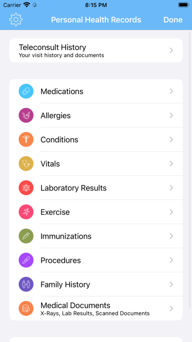 GenieMD Remote Care Screenshot