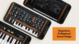 minimoog model d synthesizer iphone screenshot 3