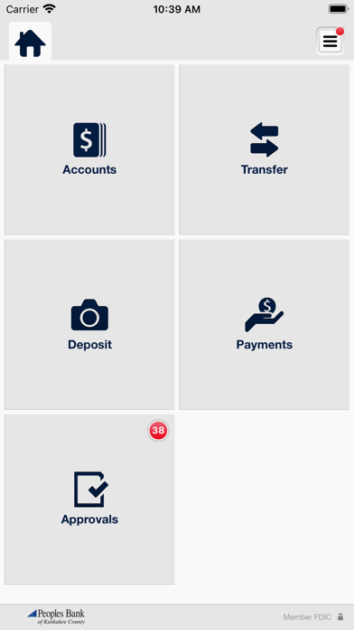 Peoples Bank of Kankakee Biz Screenshot