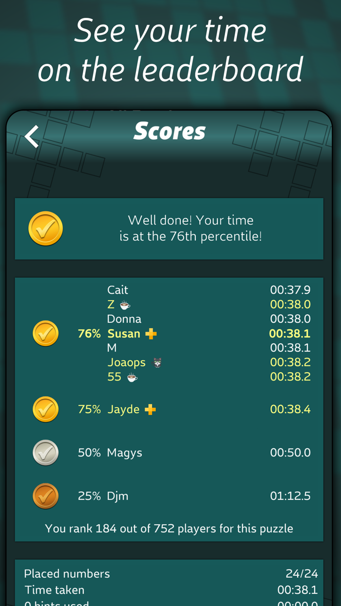 Astraware Number Cross
