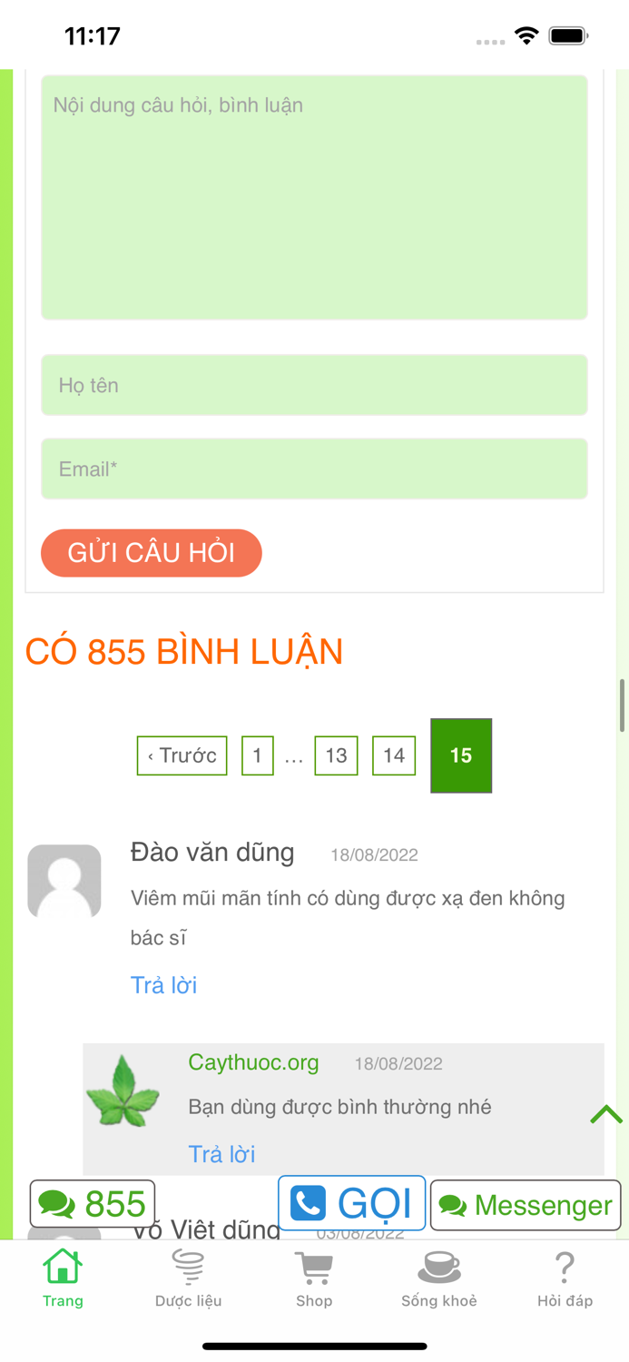 Cây thuốc quý Việt Nam