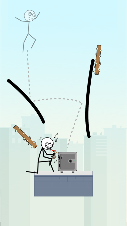 #6. Mr Bounce: Ragdoll Physic game (iOS) 由: WEEGOON