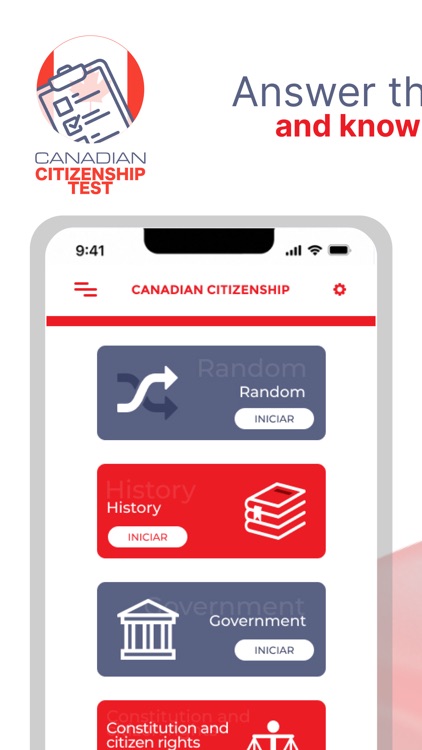 Canadian Citizenship Test App