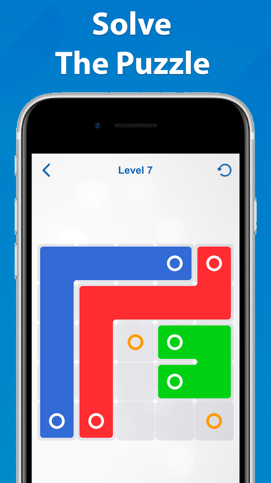 #5. Flow Puzzle: Square (iOS) By: Serhii Kolisnyk