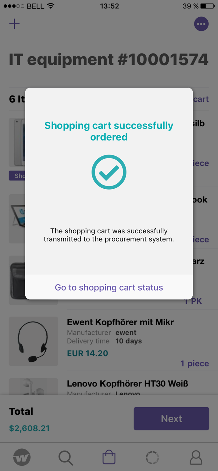 wescale Mobile Shopping