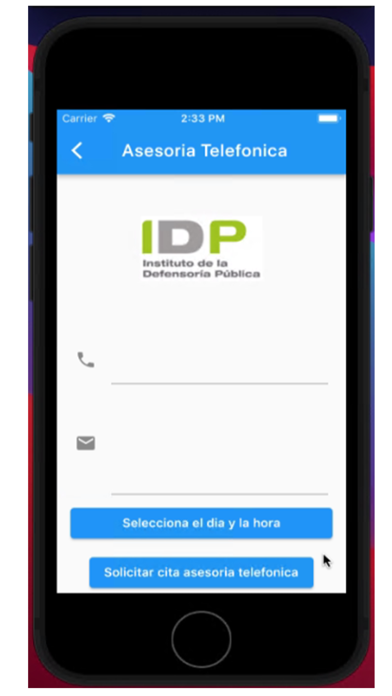 DefensApp Edomex Screenshot