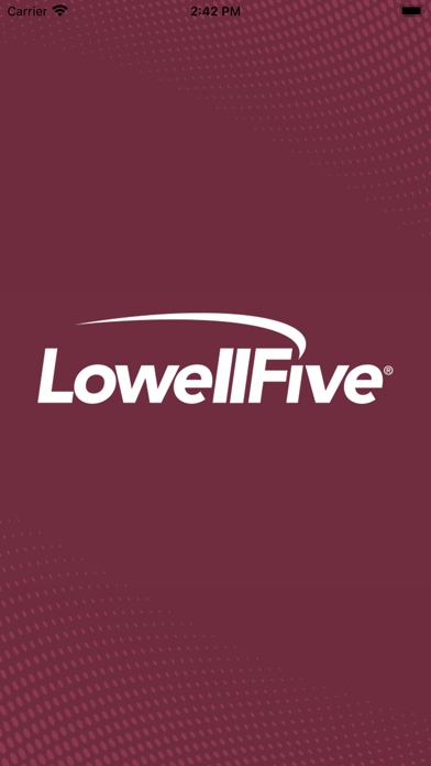 Lowell Five Bank Screenshot