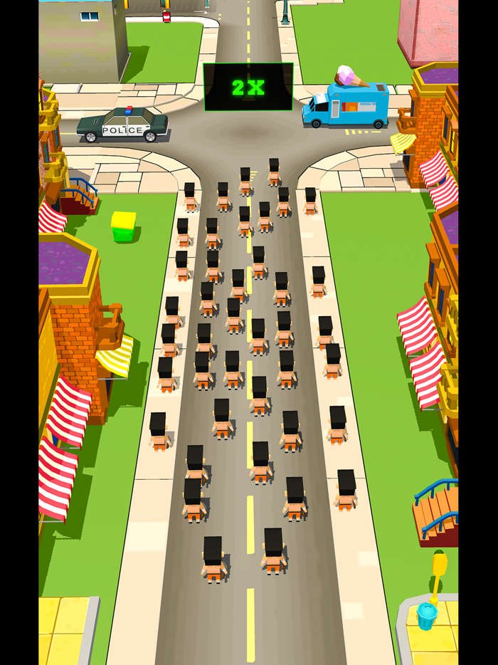 Escalator Race Simulator