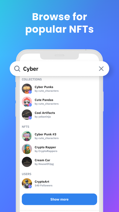 Airnfts: NFT marketplace Screenshot