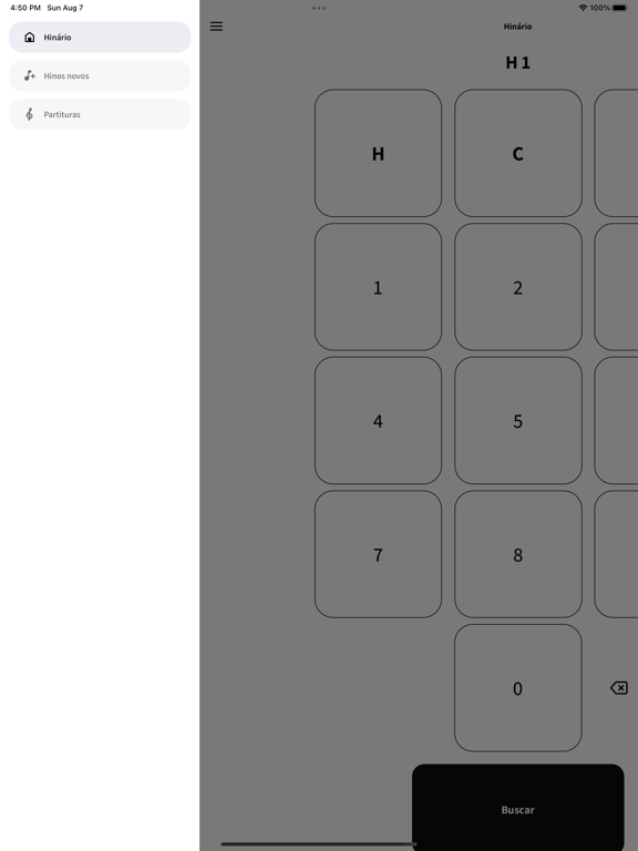 Hinário EAV iPad screenshot 3 - Book app