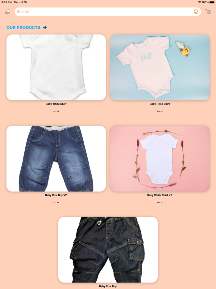 Online Baby Store