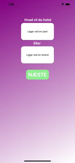 Game screenshot Hvad Vil Du Helst apk