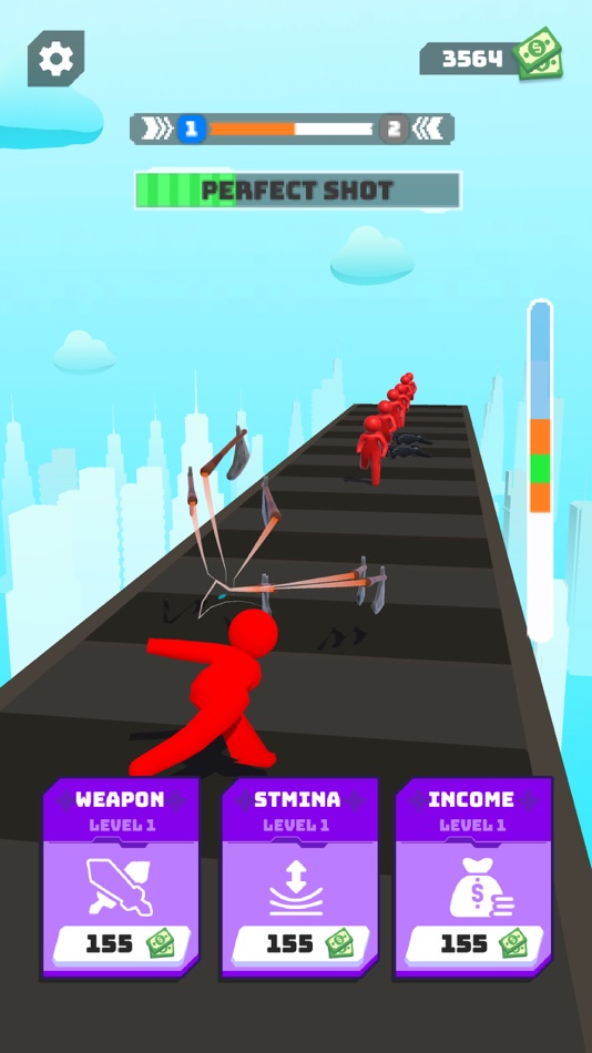 #4. Crazy Weapon (iOS) By: KVIDU PTE LTD