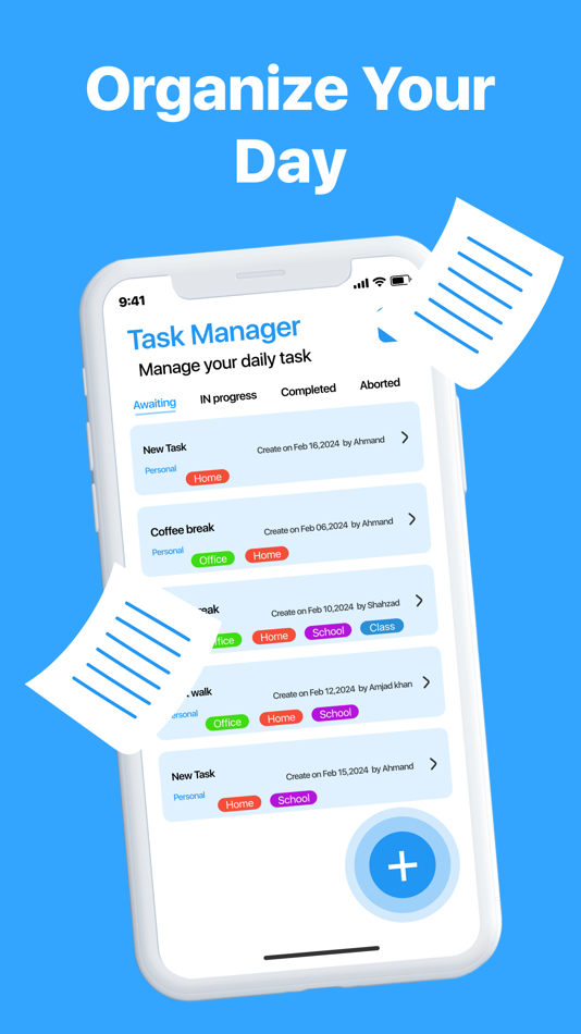 #2. Daily Task Organiser (iOS) Podle: Muhammad Ajmal Shah