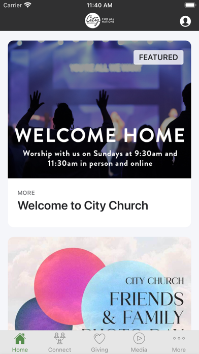 City Church for All Nations Screenshot