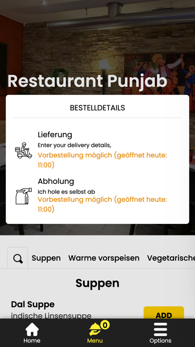 Restaurant Punjab Haus Screenshot