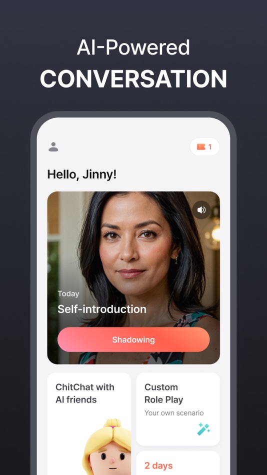 #4. Chitchat AI: English Speaking (iOS) Podle: OpenRhapsody