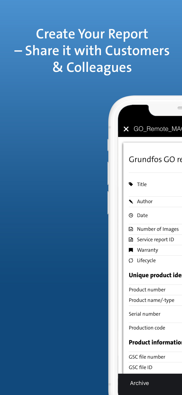 Grundfos GO Remote - Pump Tool