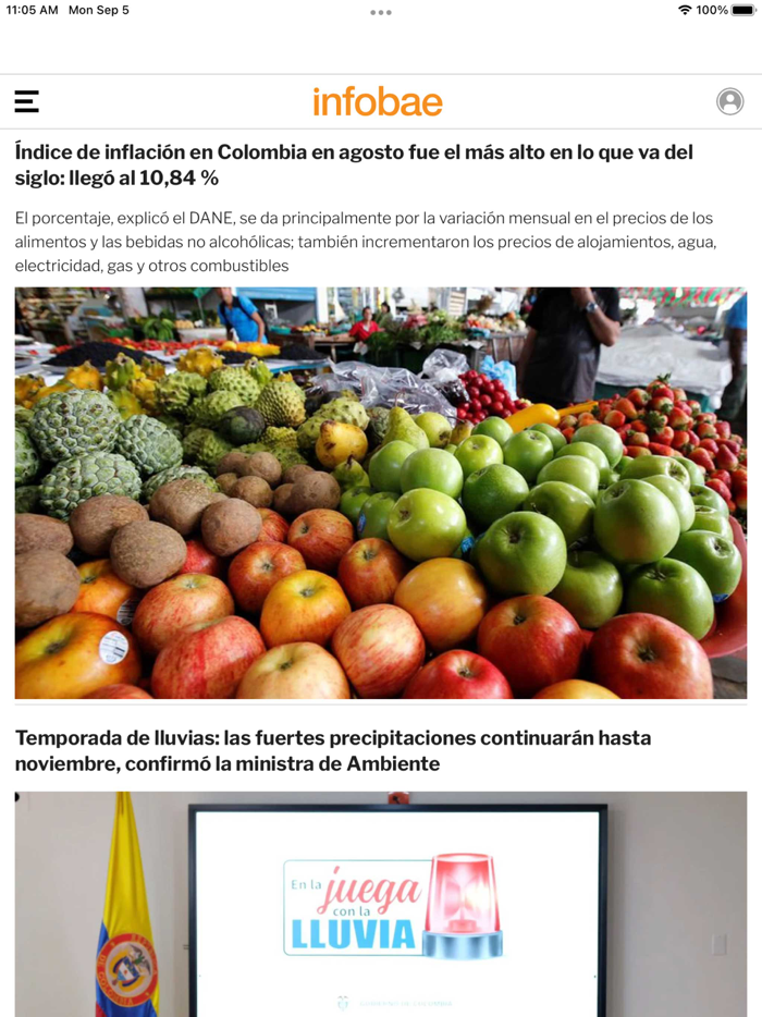 Infobae Colombia App
