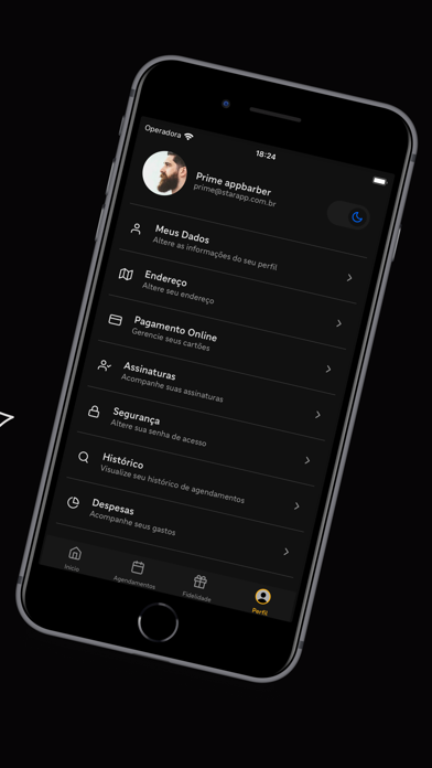 Bertoldi Barbearia Screenshot