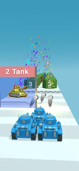 Game screenshot Runner Merge Tank adventure mod apk