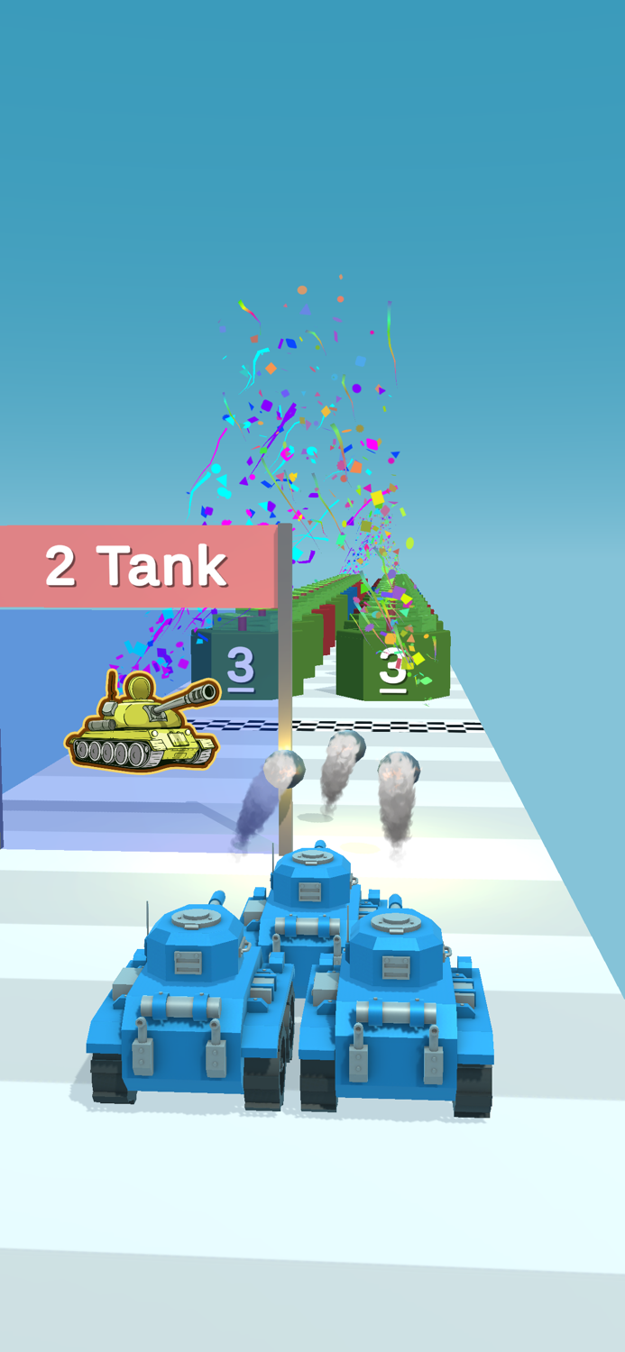 Runner Merge Tank adventure