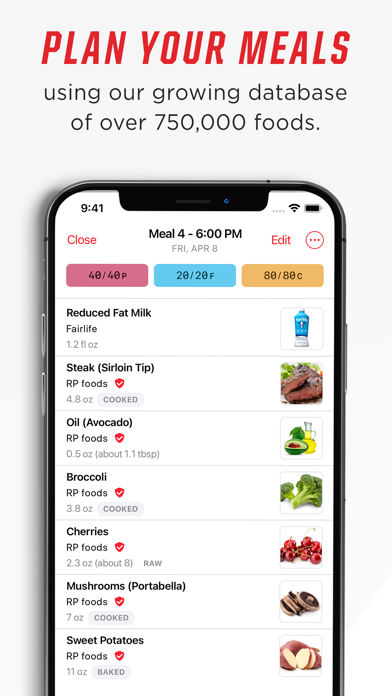 RP Diet Coach & Meal Planner Screenshot