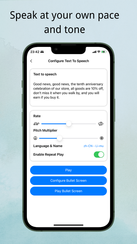 #2. Loudspeaker - Auto reading (iOS) بواسطة: 德明 杨