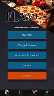 flames pizza mitcheldean iphone screenshot 1