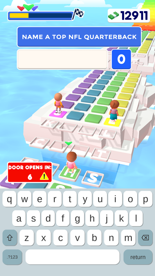 #2. Quiz Hopper! (iOS) 由: Full Fat Productions Ltd