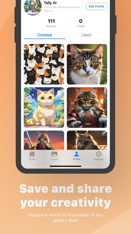 Tally - Cat AI Image screenshot-4