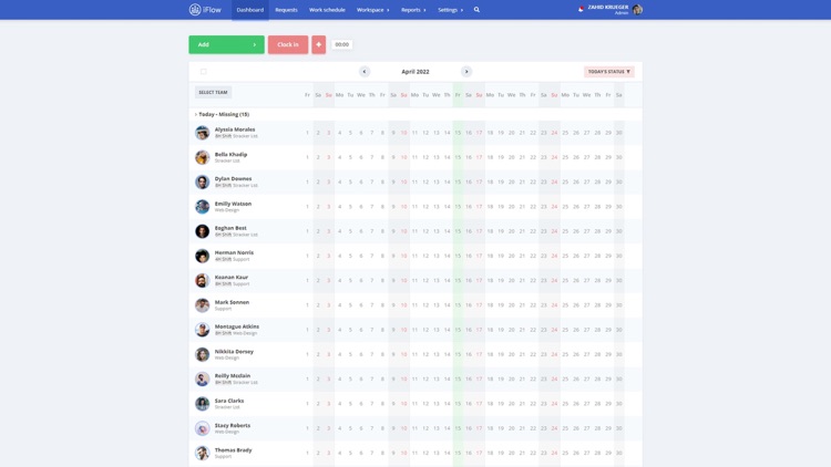 HRiFlow Clocking screenshot-7