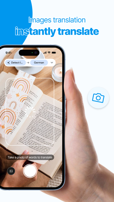 AI Translator: Voice & Photo Screenshot