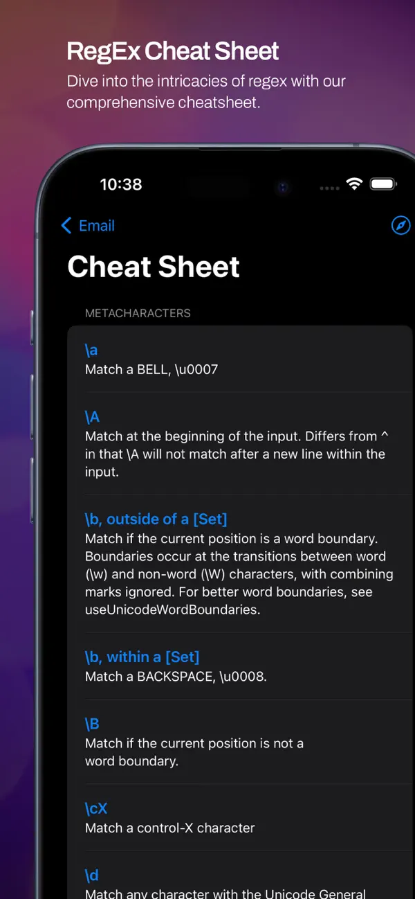 #2. RegEx+ (iOS) بواسطة: 圣罡 汤