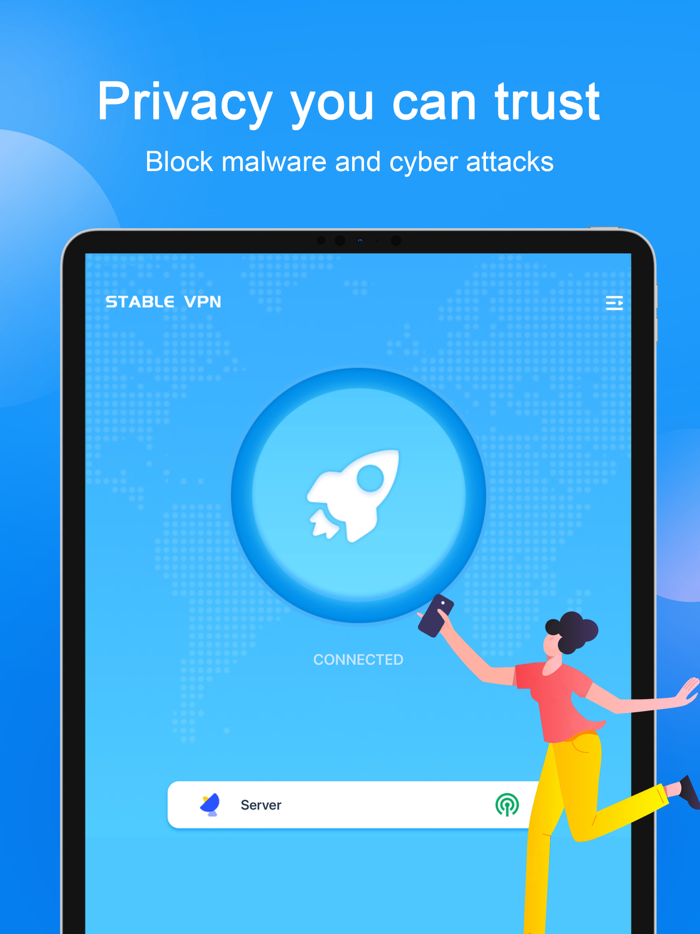 Stable VPN - Fast and Secure VPN