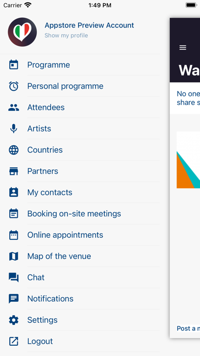 Online Press Centre ESC 2022 Screenshot