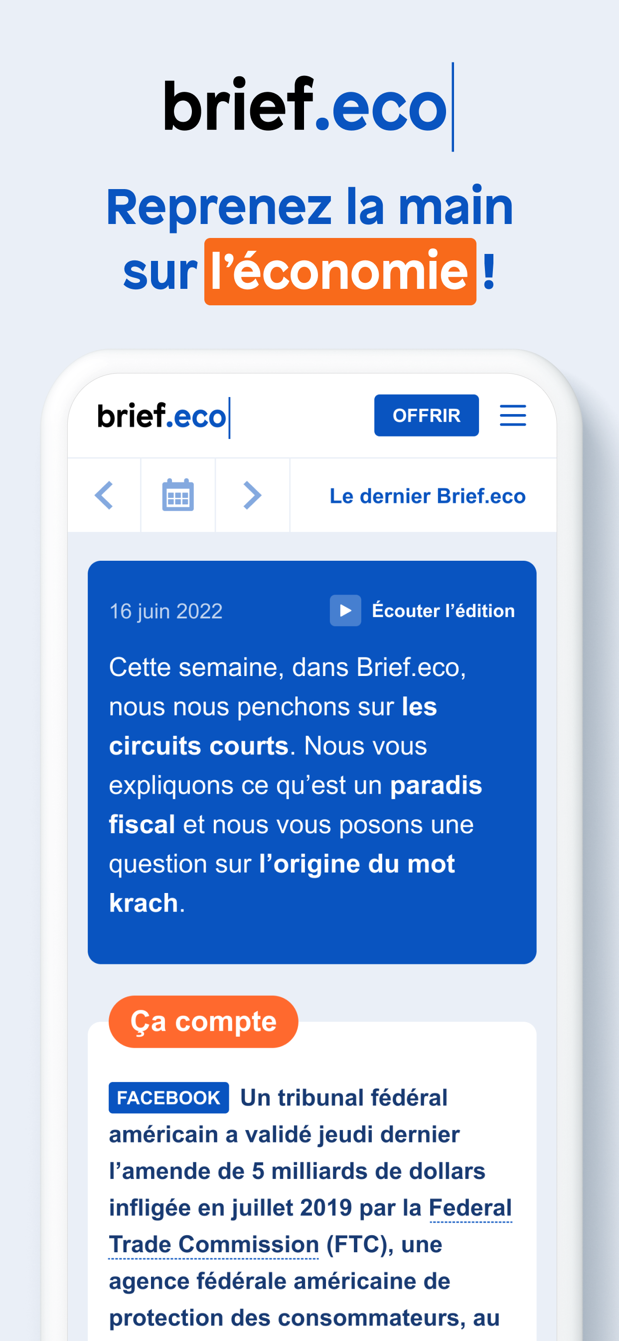 Brief.eco : actu éco expliquée