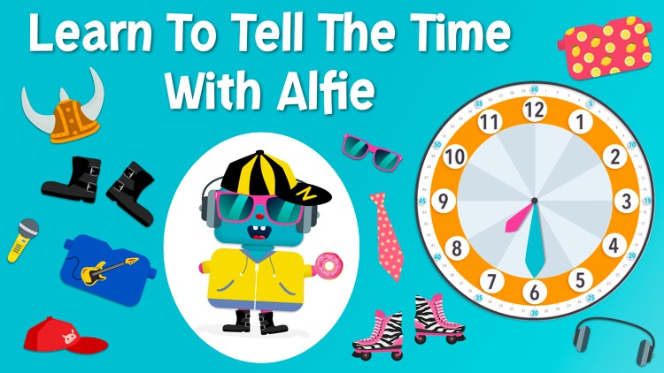 Learn to tell time with Alfie