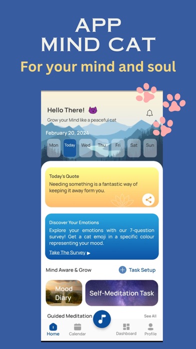 MindCat: Mindfulness, Meditate Screenshot