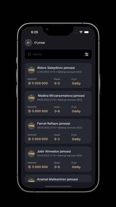 App screenshot