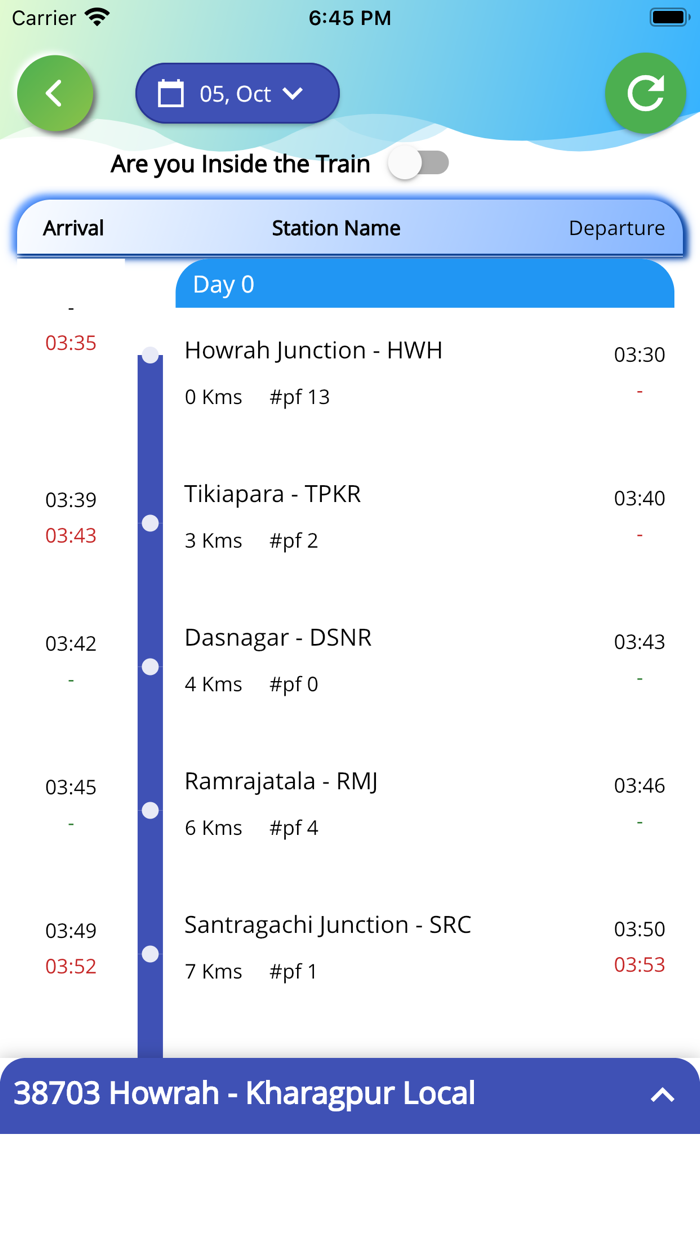 Kolkata Local Train Metro Bus