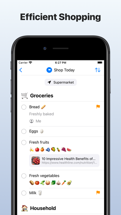Shopminder Screenshot