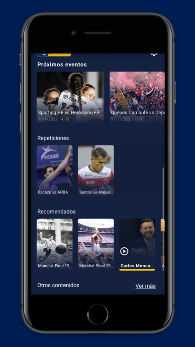 Tigo Sports Costa Rica Screenshot