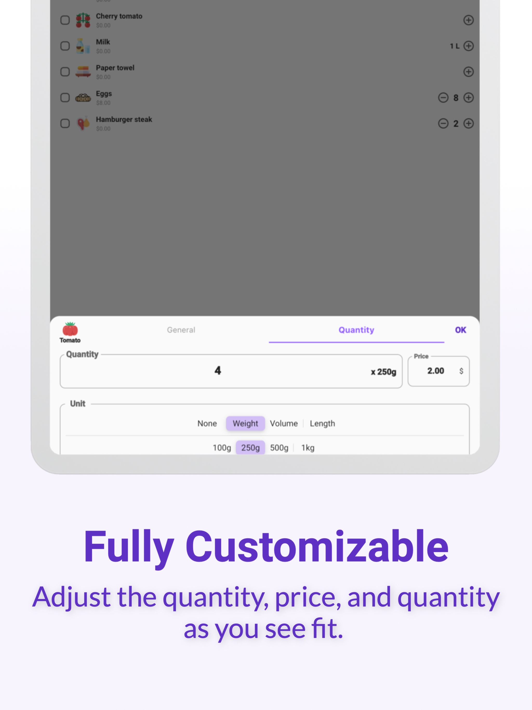Moonto - Shopping List Maker