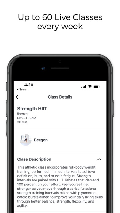Bergen Wheeler Fitness Screenshot