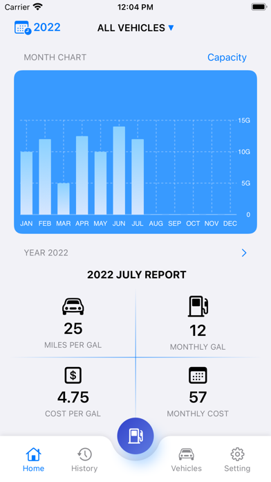 Refuel - Fuel Expense Tracker Screenshot