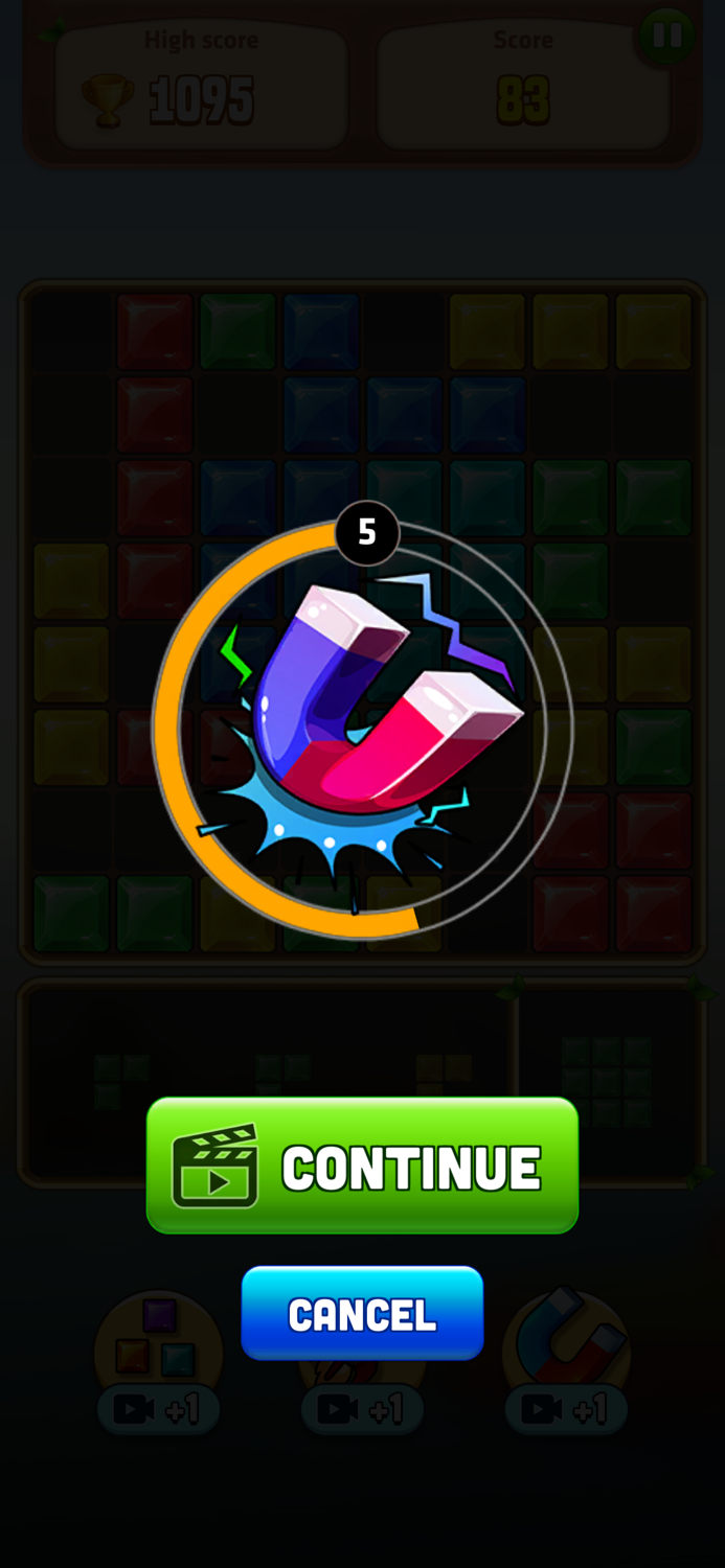 Block Puzzle of Glow Style