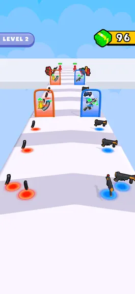 Game screenshot Bullet and Gun Run apk