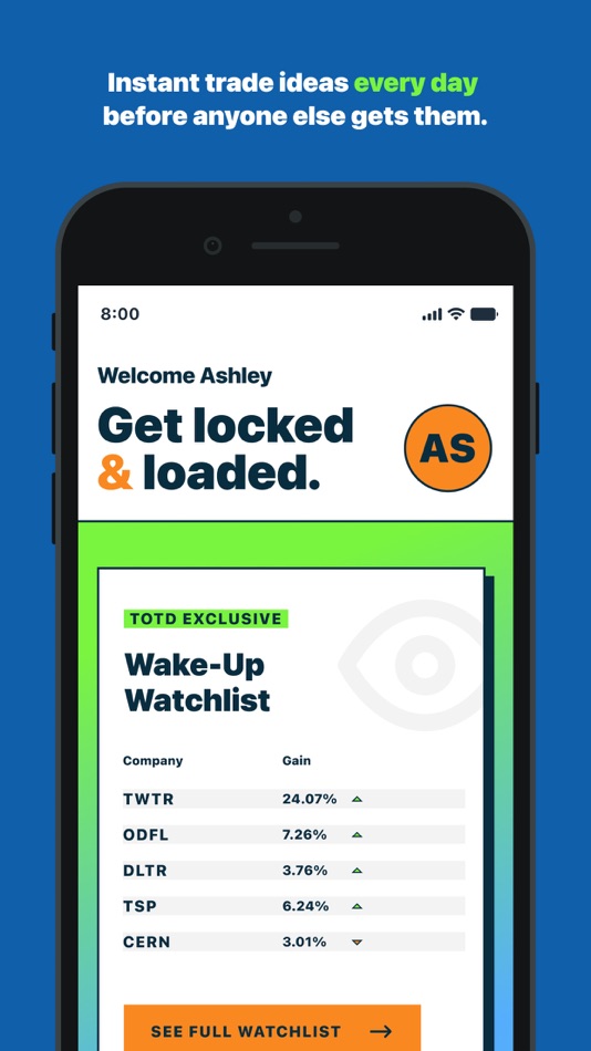 #1. Trade of the Day (iOS) By: Monument Traders Alliance